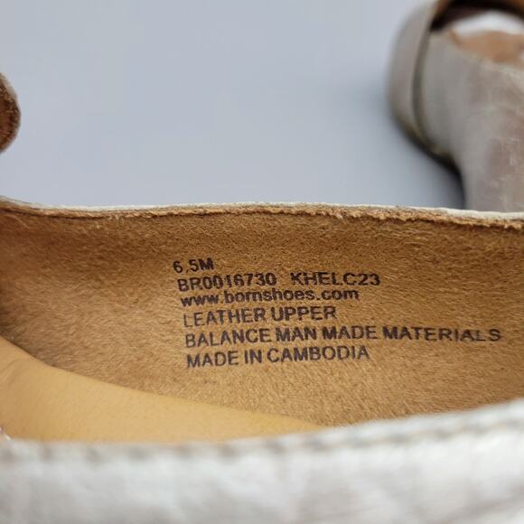 BOC Born Womens Comfort Paisley Square Slip On Ballet Flats 6.5 Ballerinacore - Picture 9 of 10